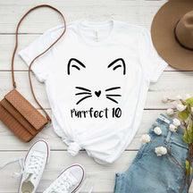 Purrfect 10 Cat T-Shirt