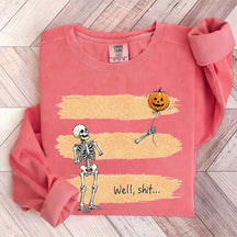 Funny Skeleton Lost Balloon Sweatshirt