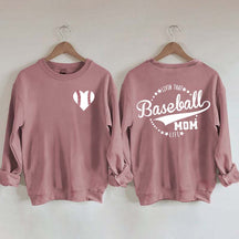 Heart & Baseball Sweatshirt