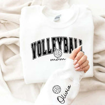 Custom Volleyball Mom Cute Sweatshirt