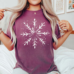 Winter Snowflake Holiday T-Shirt