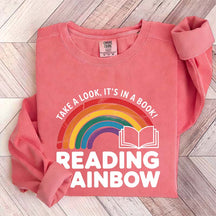 Take a Look It's in a Book Sweatshirt