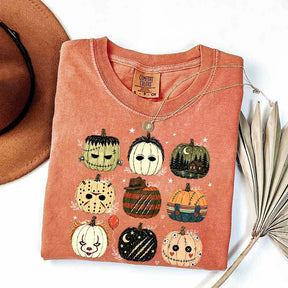 Horror Pumpkin Creepy Season T-Shirt