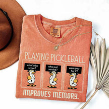 Pickleball Player Comfort Colors T-Shirt