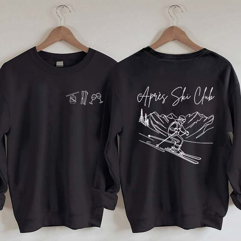Apres Ski Club Pulli Wein Sweatshirt