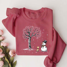 Christmas Let it Snow Cute Dog Sweatshirt