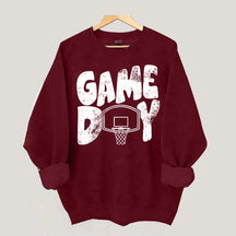 Game Day Basketball School Spirit Sweatshirt