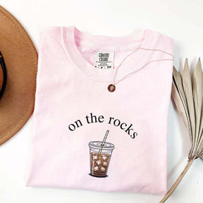 Trendy Coffee Lover On The Rocks T-Shirt