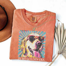 In My Golden Retriever 70s Era T-Shirt