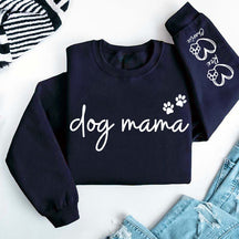 Custom Dog Mama Paws Funny Sweatshirt