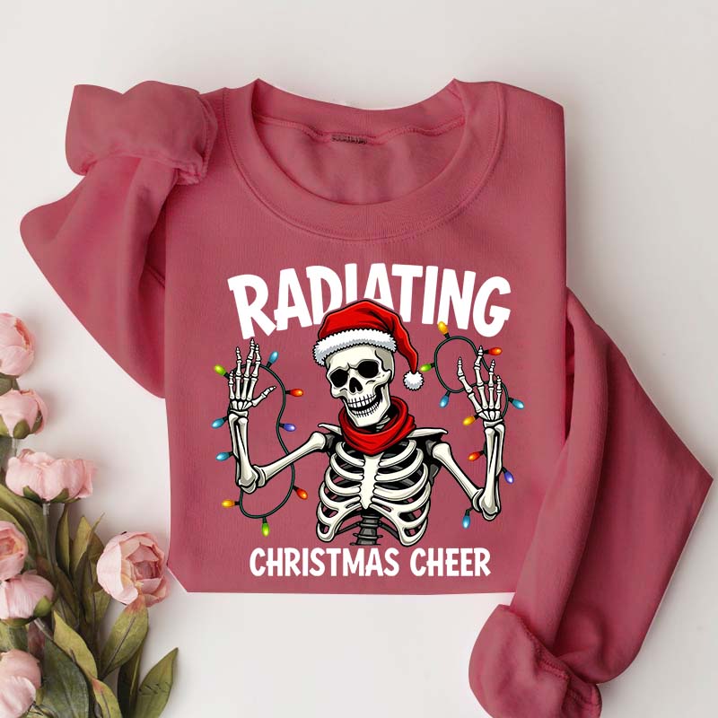Radiating Christmas Cheer Sweatshirt