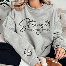 Mental Health Stronger Than The Storm Sweatshirt