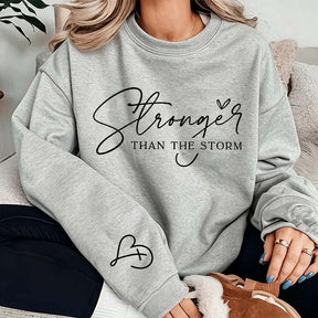 Mental Health Stronger Than The Storm Sweatshirt