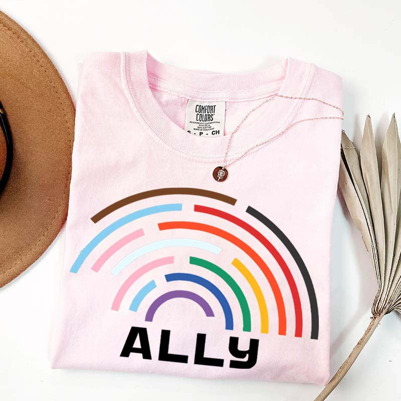 Comfort Colors LGBTQ Ally T-Shirt