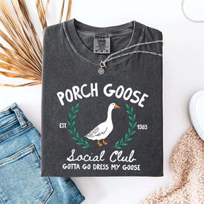 Porch Goose Social Club Est 1983 T-Shirt