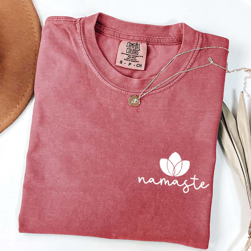 Namaste Detail Yoga T-Shirt