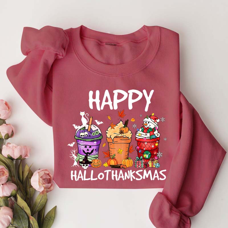 Happy Hallothanksmas Sweatshirt