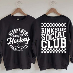 Weekends Are For Hockey Sweatshirt