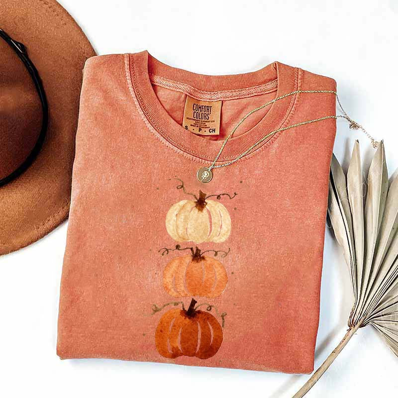 Cute Watercolor Pumpkin T-Shirt