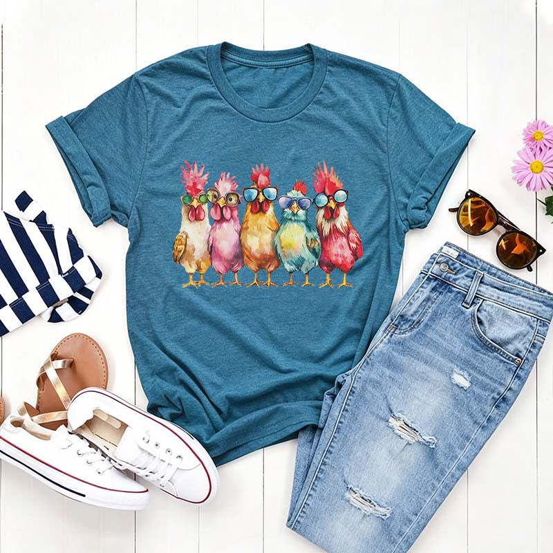 Animal Chicken Lover Funny Farmer T-Shirt