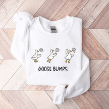 Goose Bumps Volleyball Goose Sweatshirt