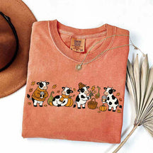 Pumpkin Patch Cozy Season Fall October T-Shirt
