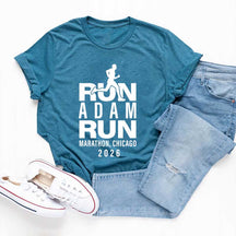 Custom Marathon Support T-Shirt