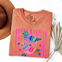 Colorful Pigeon Cute Bird T-Shirt