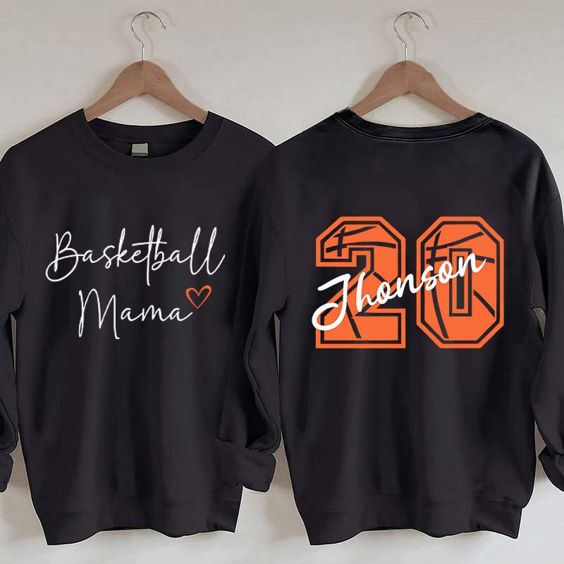 Custom Basketball Mom Love Sweatshirt