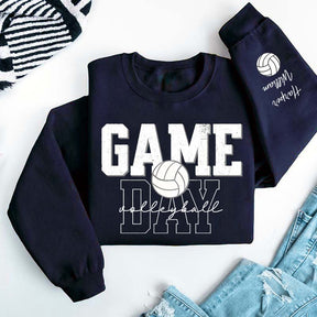 Personalized Volleyball Mom Name Sweatshirt