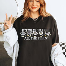Comfort Colors Mental Health Anxiety  T-Shirt