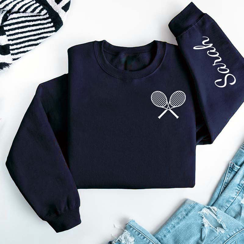 Custom Name Tennis Sweatshirt