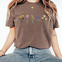 Wildflower Nature Best Friend Gift T-Shirt