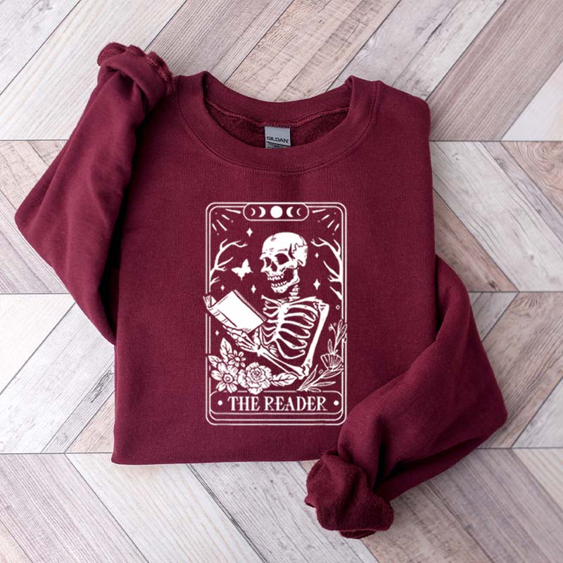 The Reader Tarot Card Sweatshirt