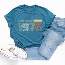 Vintage 1976 Retro 50th Birthday T-Shirt