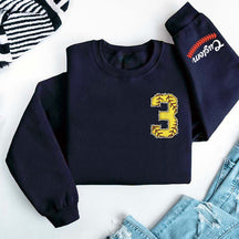 Custom Sleeve Softball Sweatshirt