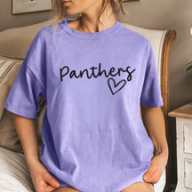 Custom Team Name with Heart T-Shirt