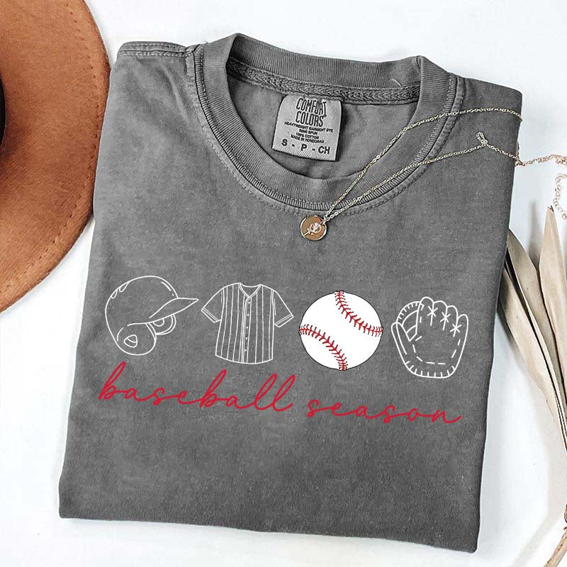 Game Day Cut Baseball Season T-Shirt
