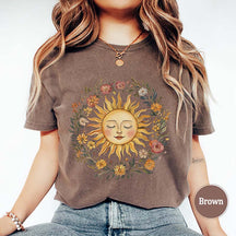Boho Spiritual Sun Bohemian T-Shirt