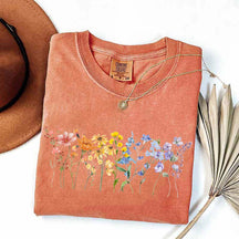 Wildflower LGBT Rainbow Floral T-Shirt
