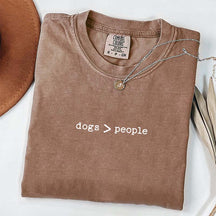 Dogs > People T-Shirt