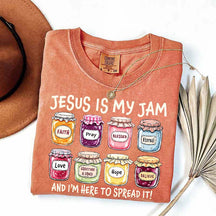 Funny Jesus Is My Jam Religous T-Shirt