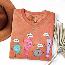 Punctuation English Teacher T-Shirt