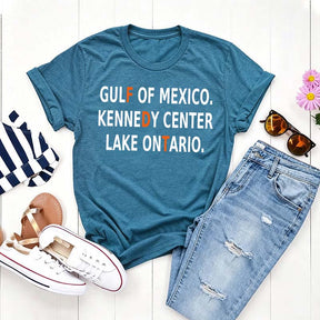 Gulf Of Mexico Lake Ontario Kennedy Center Funny T-Shirt