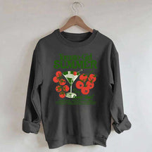 Vintage Tomato Girl Cocktail Sweatshirt