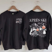 Custom Apres Ski Club Sweatshirt