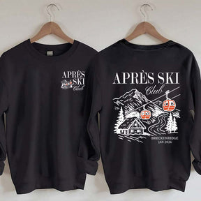 Custom Apres Ski Club Sweatshirt