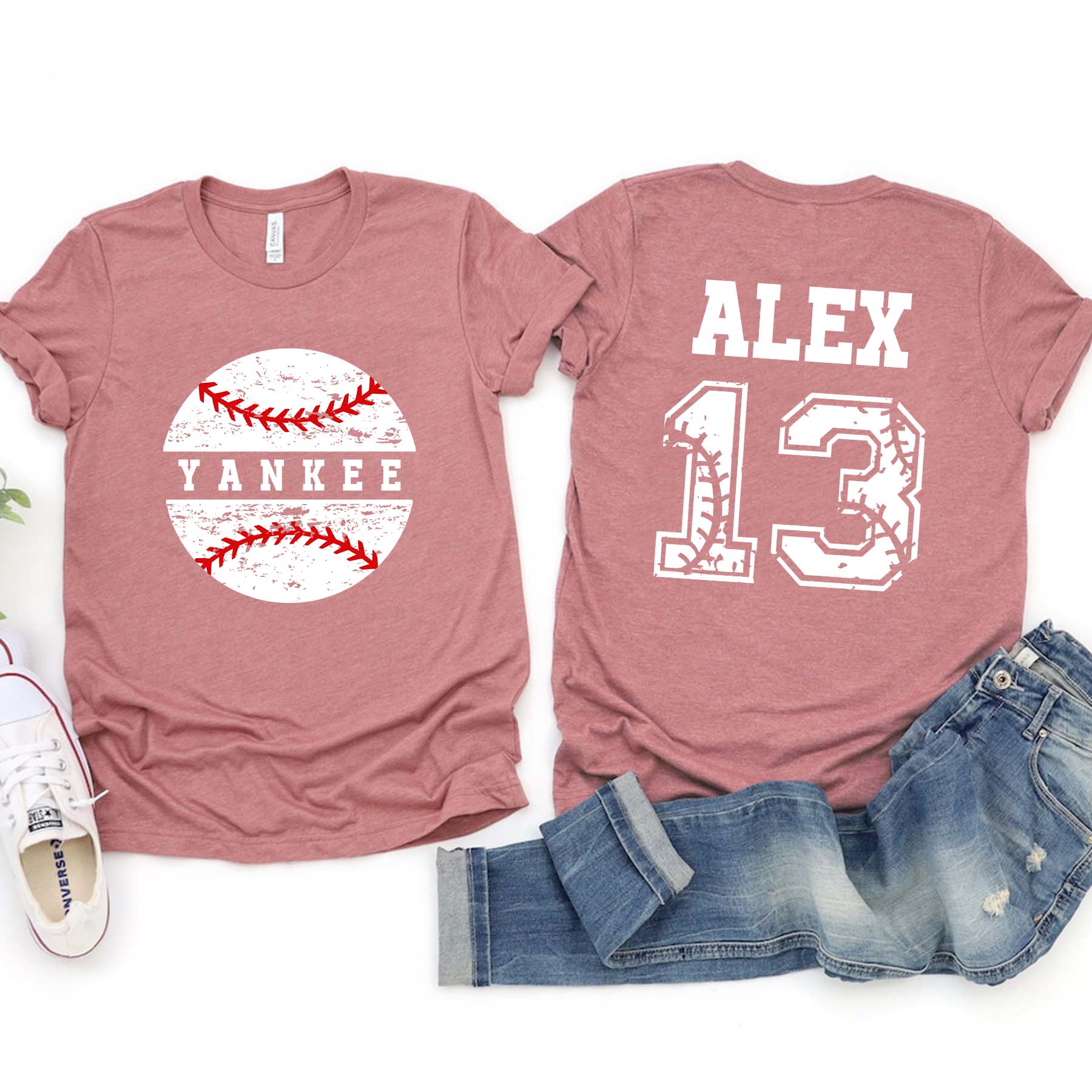 Custom Baseball Team T-Shirt