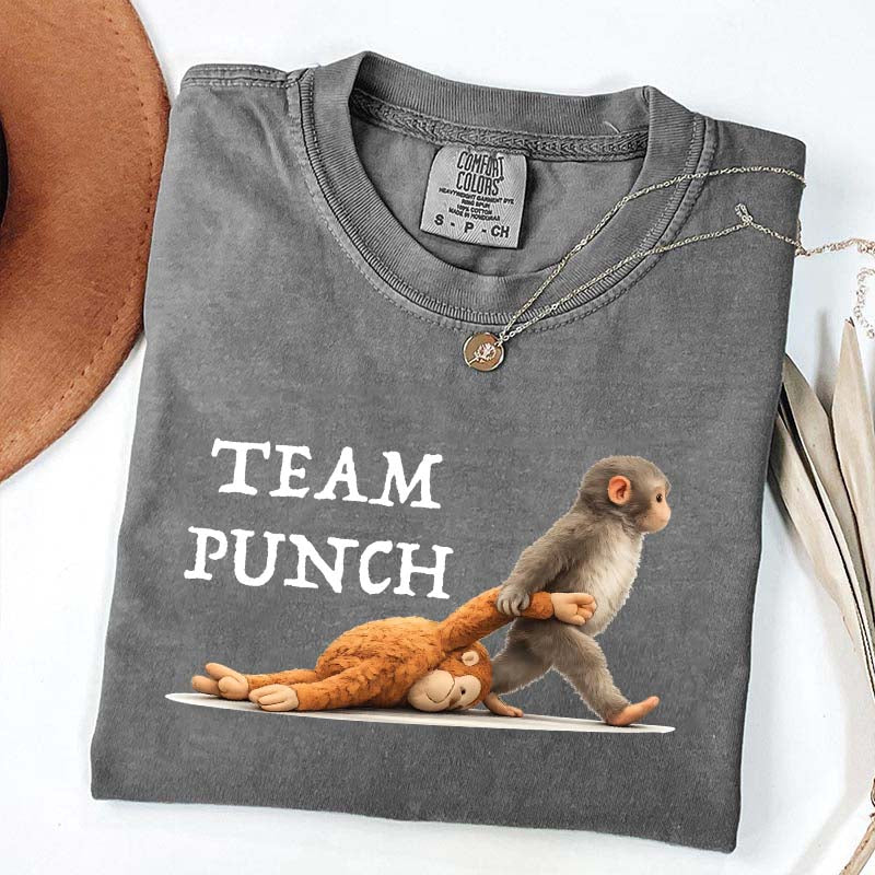 Team Punch Baby Monkey T-Shirt