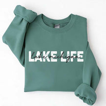 Personalized Lake Life Sweatshirt